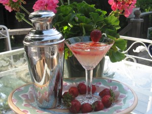Hamptons Strawberry martini