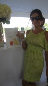 Tracey Toomey enjoys Patron cocktail
