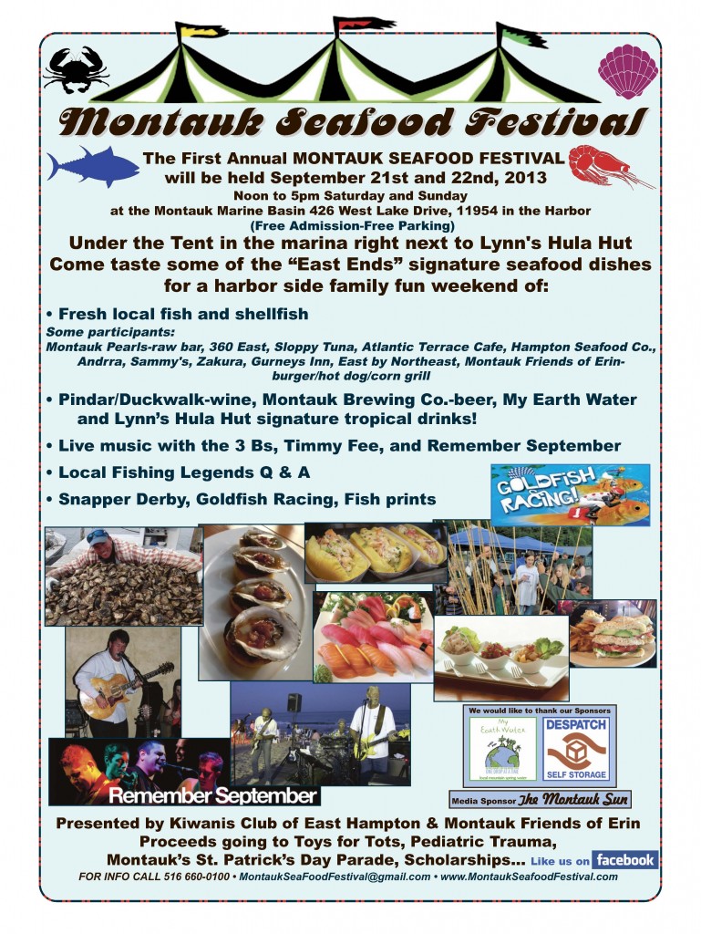 Montauk Seafood Festival Poster