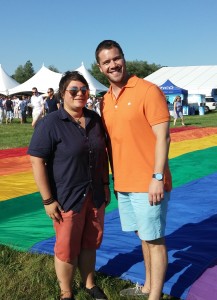 Allison Steinberg and Nathan Schaefer of Empire State Pride Agenda